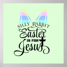 Poster Páscoa é para Jesus