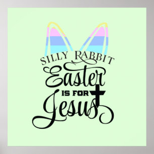 Poster Páscoa é para Jesus