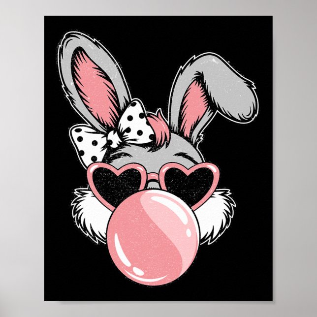 Poster Páscoa felz pascoa Coquette Arco Brushaft  Coquett (Frente)