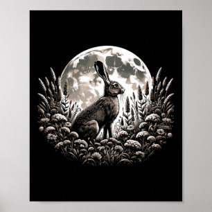 Poster Páscoa Ostara Eostre Bruxaria Pagã Lua da Primaver