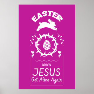 Poster Páscoa - Quando Jesus Se Apaixonou Novamente