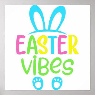 Poster Páscoa Vibes Pastel