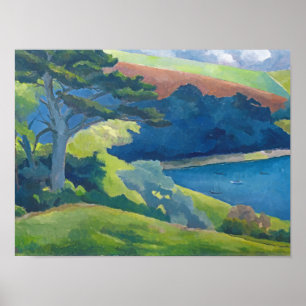 Poster Passagem Cornualha de Helford