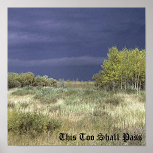 Poster Passagem das nuvens perto