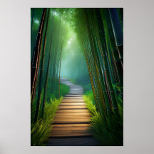 Passagem De Bambu, Um Caminho De Madeira Incrível