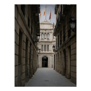 Póster Passagem de Barcelona — Luz Mínima