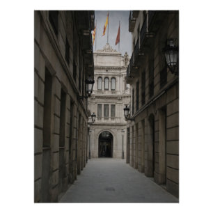 Póster Passagem de Barcelona — Névoa Suave