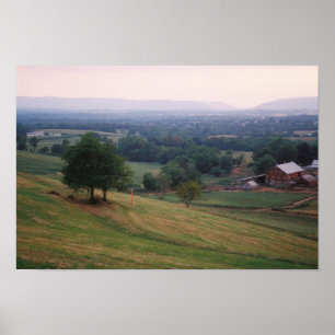 Póster Passagem de Mountville, vale de Middletown, DM