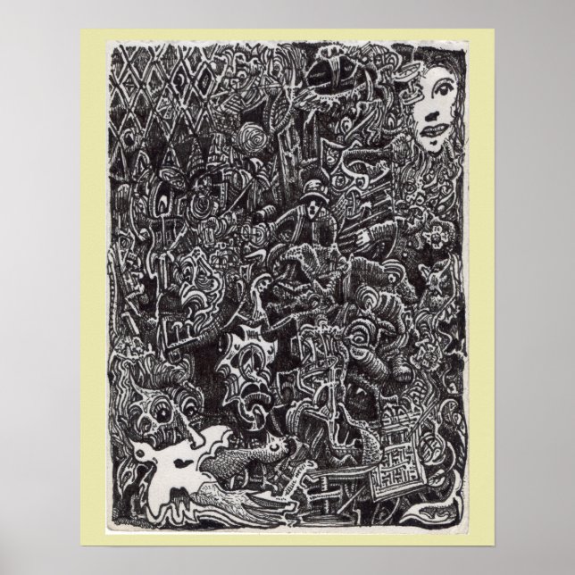 Poster Passagem Escura por Brian Benson (Frente)