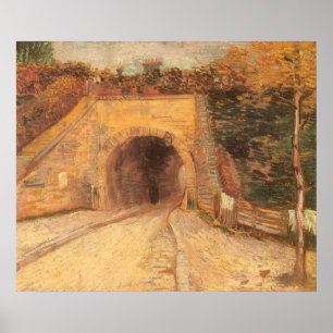 Póster Passagem Subterrânea na Estrada, Viaduto por Vince