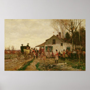 Poster Passando pelo posto de saída,