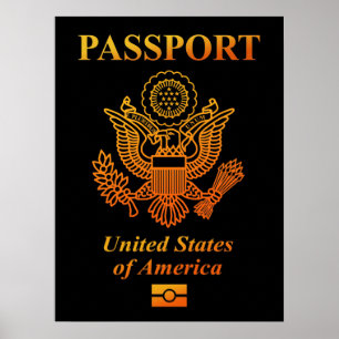 PÓSTER PASSAPORTE (EUA)