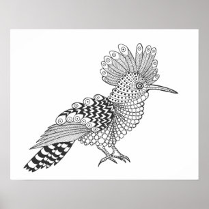 Póster Pássaro 2 do estilo
