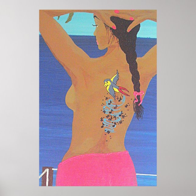 Poster Pássaro Canino (Frente)