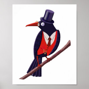 Poster Pássaro inteligente