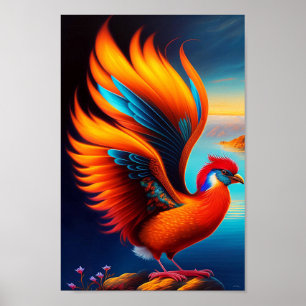 Poster Pássaro Phoenix