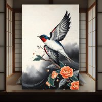 Pássaro Tradicional de Engorda Elegante Japonês