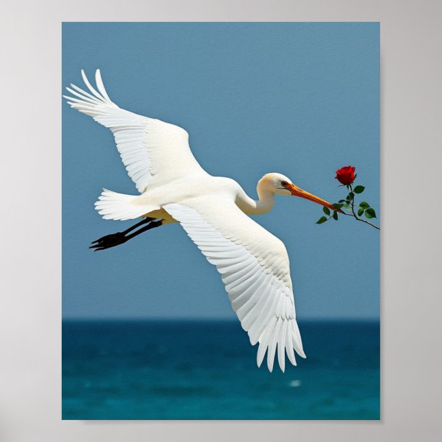 Poster Pássaro viajante (Frente)