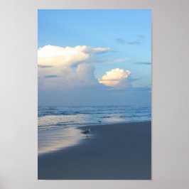 Poster Pássaros de praia no amanhecer 2