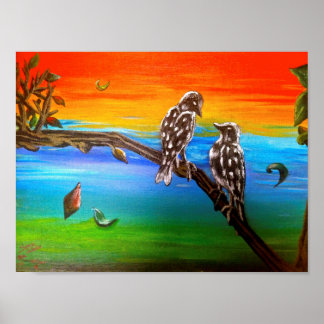 Poster Pássaros do Amor