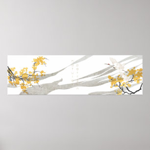 Poster Pássaros japoneses