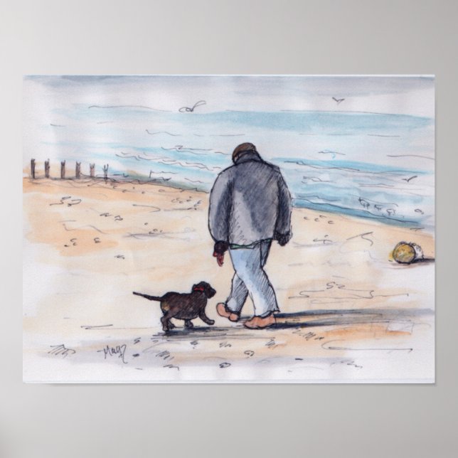 Poster Passeando o cachorro - 05 (Frente)