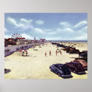 Póster Passeio à beira mar de Daytona Florida