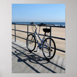 Póster Passeio à beira mar do parque NJ de Asbury -