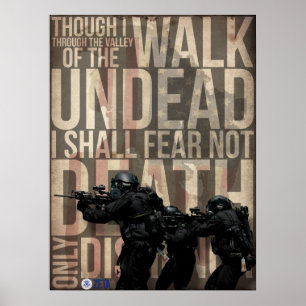 Póster Passeio com zombis