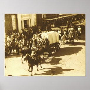 Póster Passeio da fuga da grama de sal através de Housto