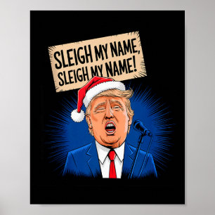 Poster Passeio Meu Nome Passeio Meu Nome Divertido Trump