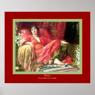 Póster Passion~ Frank Bernard Dicksee