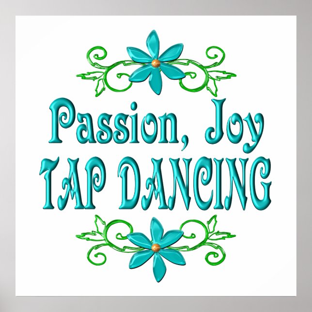 Póster Passion Joy Tap Dancing (Frente)