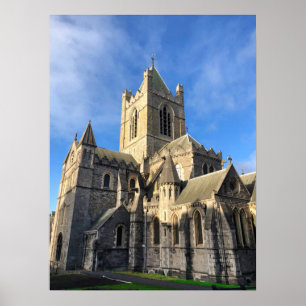 Poster Passo da Catedral de Dublin Irlanda Cristo