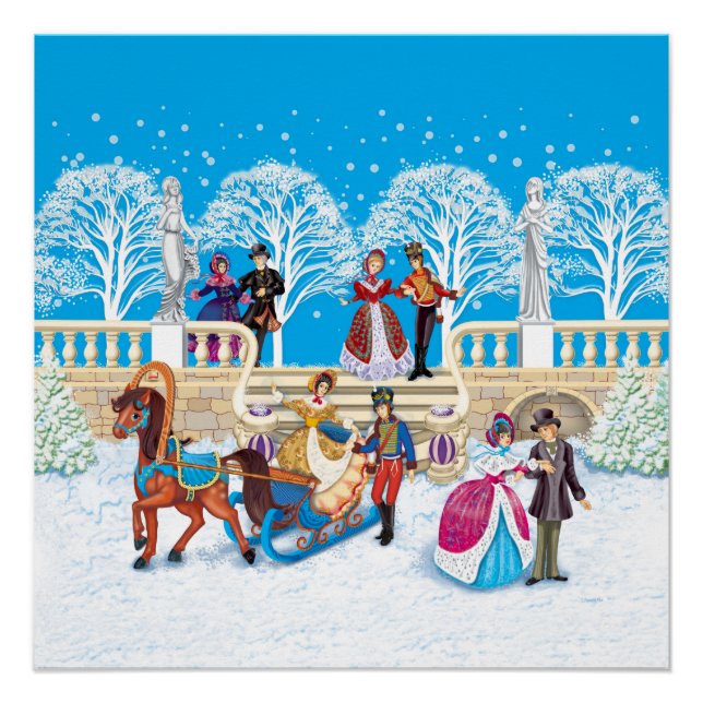 Póster Passo de inverno (Frente)