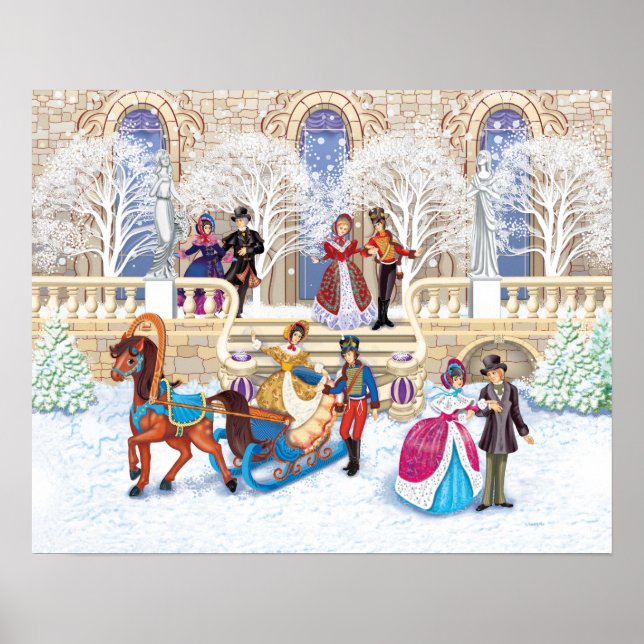 Póster Passo de inverno (Frente)