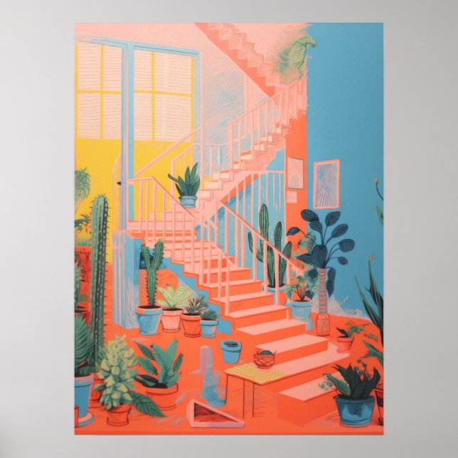 Poster Passos do Haven Verde: Escada da Natureza (Frente)