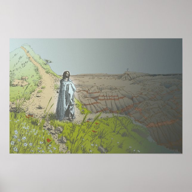 Póster Passos para a Cruz (Frente)