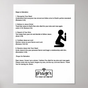 Poster Passos para a Salvação