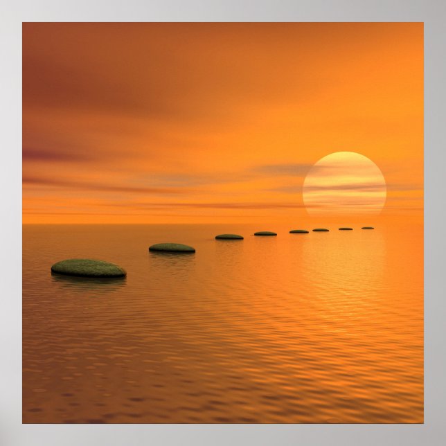 Póster Passos para o sol (Frente)