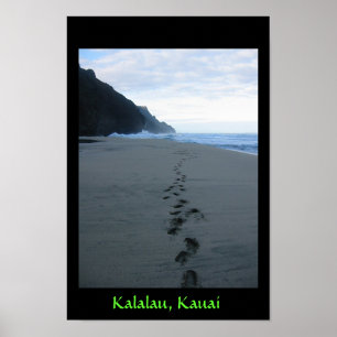 Póster Passos proibidos em Kalalau