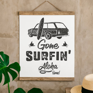 Poster Passou O Surfar Aloha Tempo