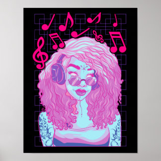 Poster Pasta Gótico Music Lover