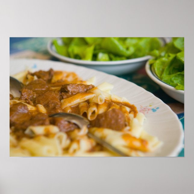Poster pasta, íria, Croácia, Europa Oriental, (Frente)