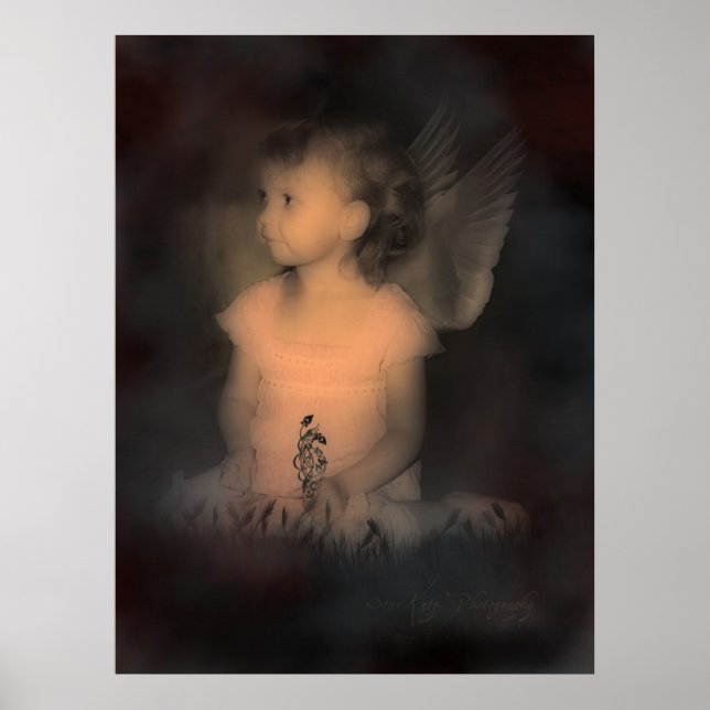 Póster Pastel Angel (Frente)