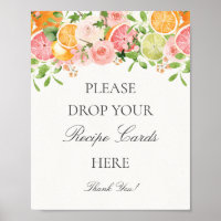 Pastel Citrus Floral Main Squeeze Partilha uma Rec