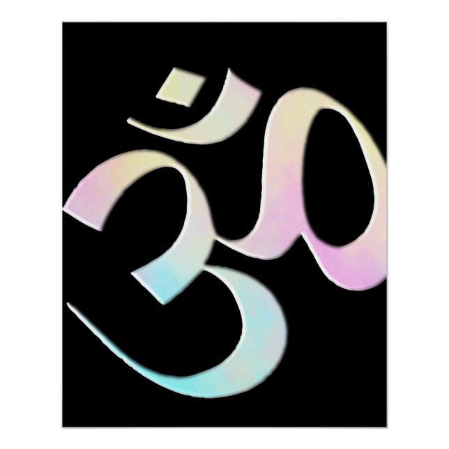 Póster Pastel Om  (Frente)