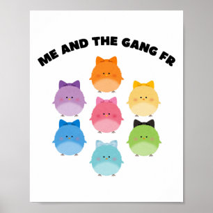 Poster Pastel Páscoa Funny Homies Meme Cute Ba