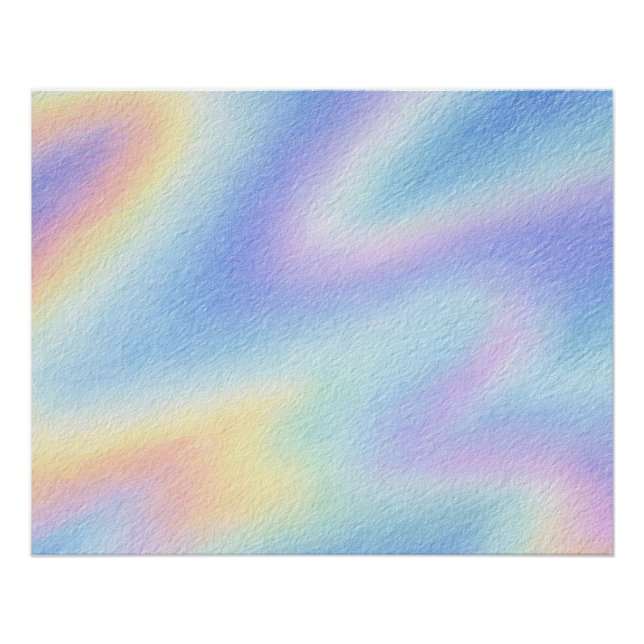 Póster Pastel Sky Drift (Frente)