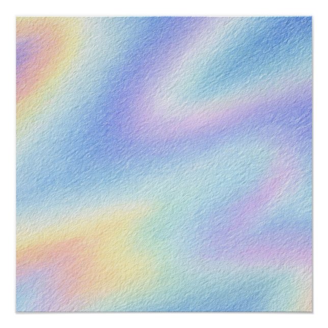 Póster Pastel Sky Drift (Frente)